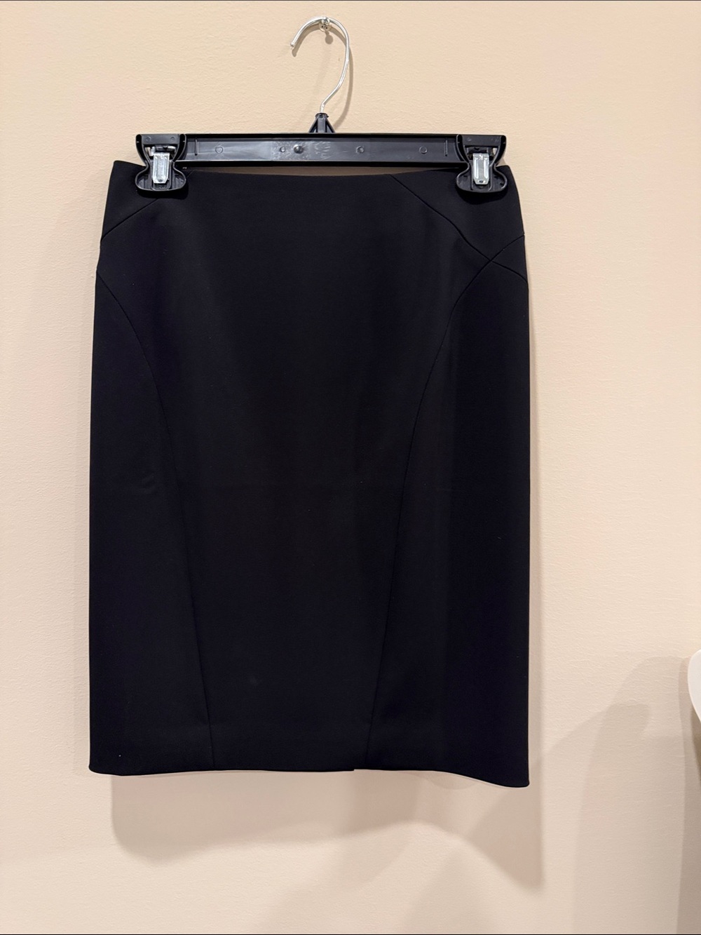 Ann Taylor Black Sleek Pencil Skirt